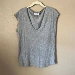 FRAME Gray T Shirt Gris